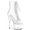 Pleaser - ADORE1021C2 Bottes de plateforme, Pole dance chaussures - Chaussures de pole dance - Transparent Product image